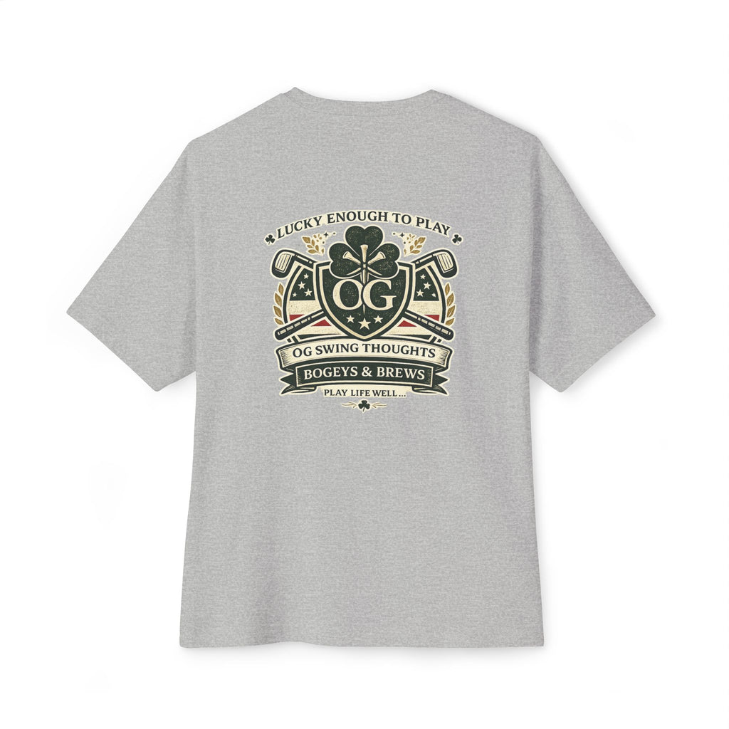 Lucky to Play — “OG Swing Thoughts” Graphic T-Shirt
