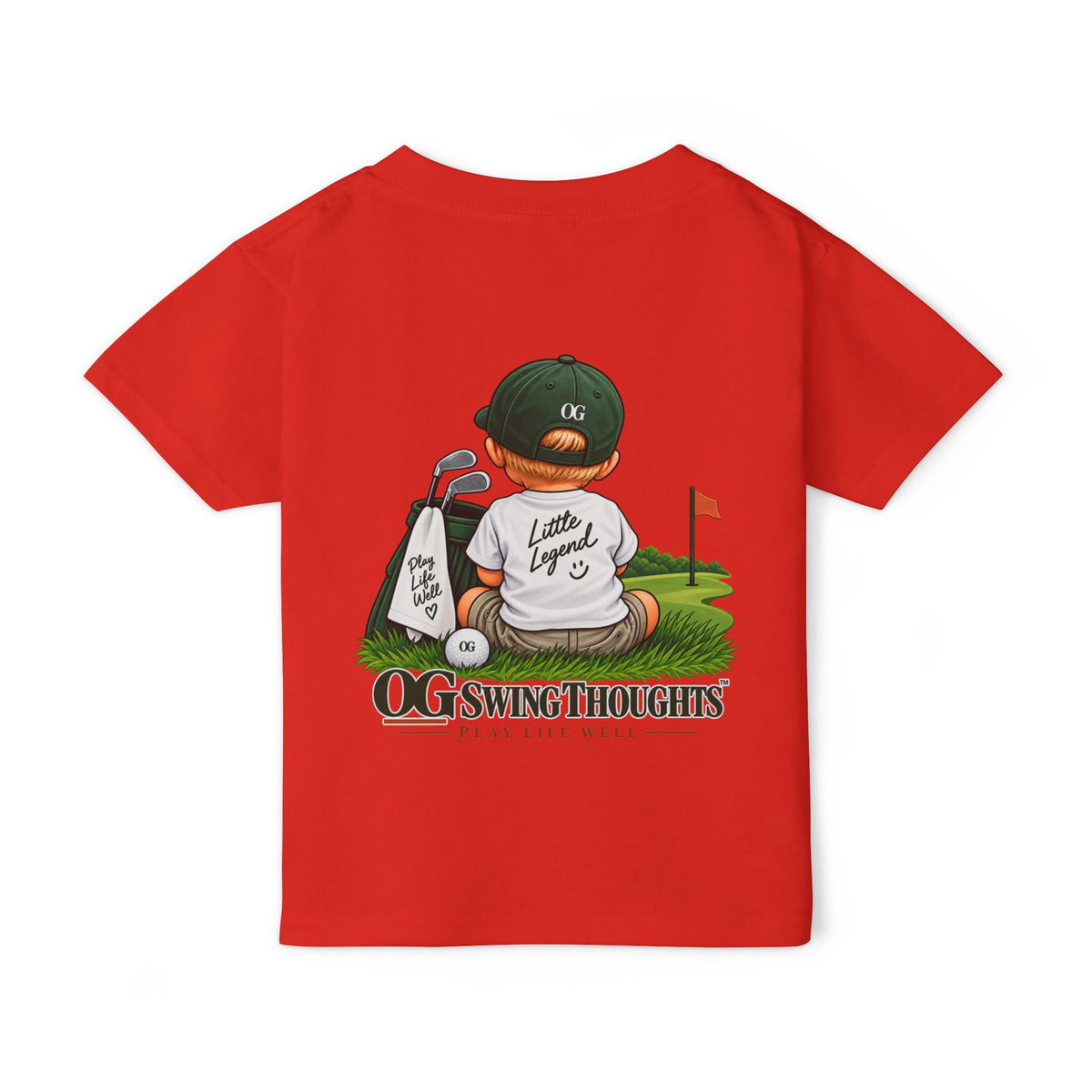 OG Swing Thoughts "Future Legend" Toddler Tee (Play Life Well)