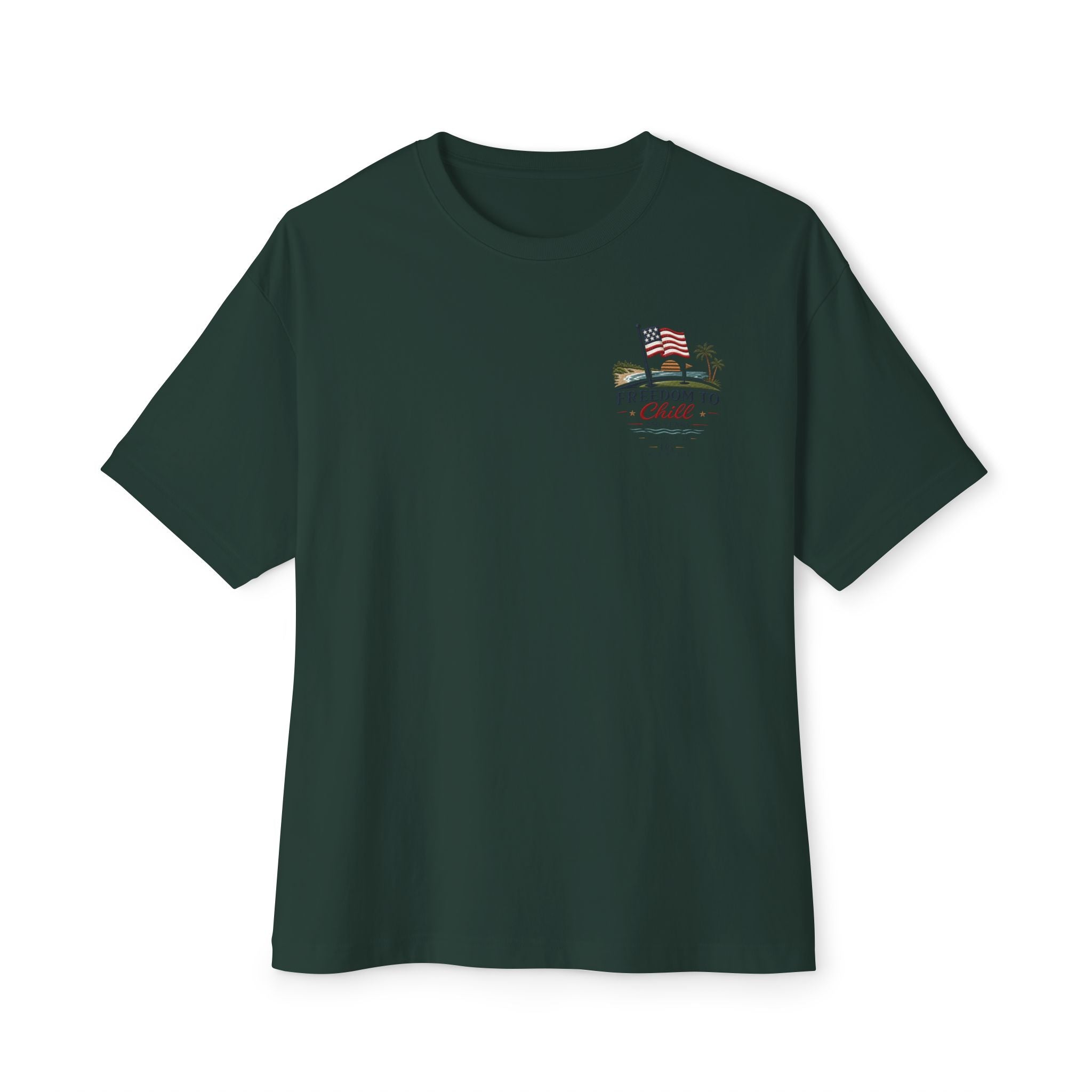 Freedom to Chill Tee — "Live Free Play Easy" T-Shirt