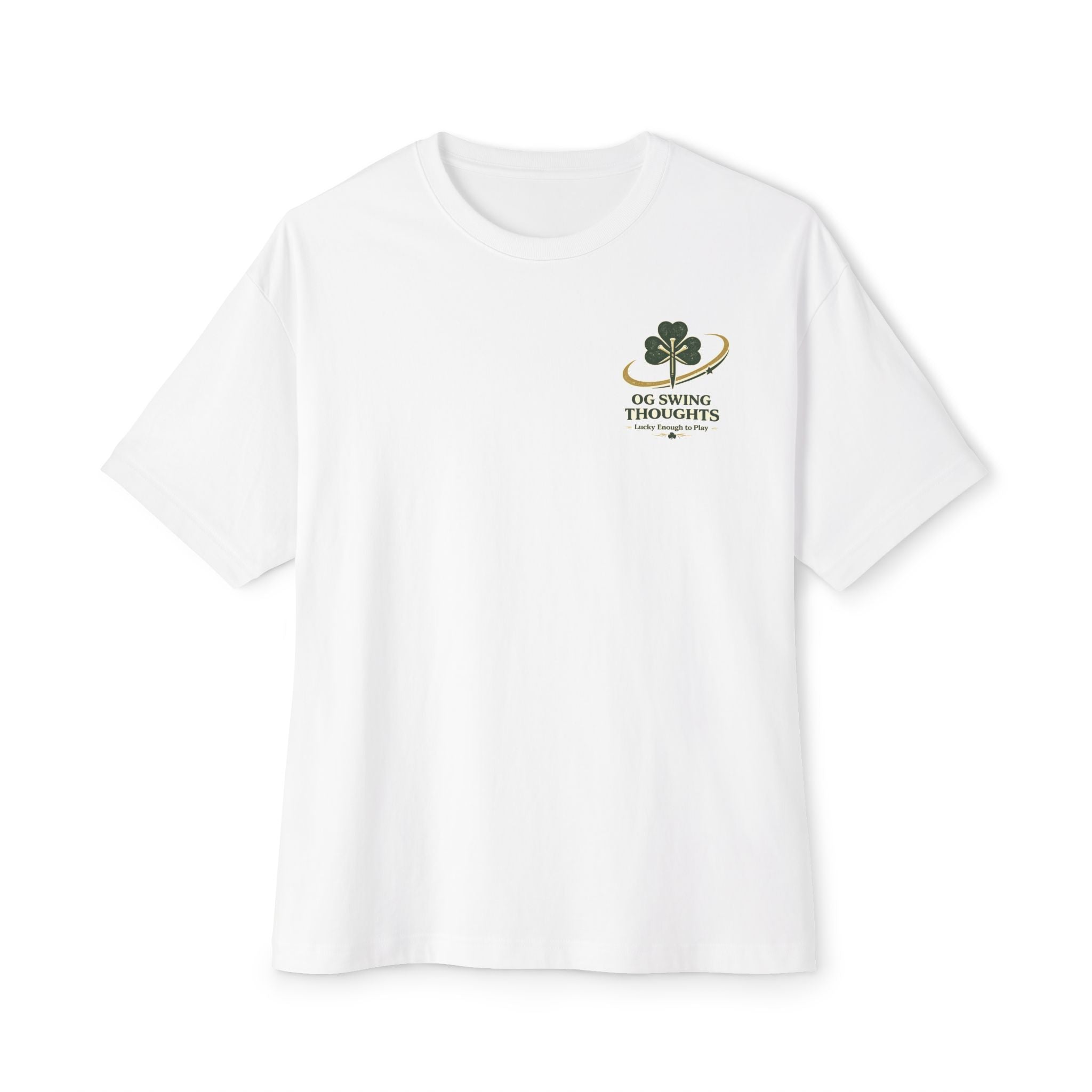 Lucky to Play — “OG Swing Thoughts” Graphic T-Shirt