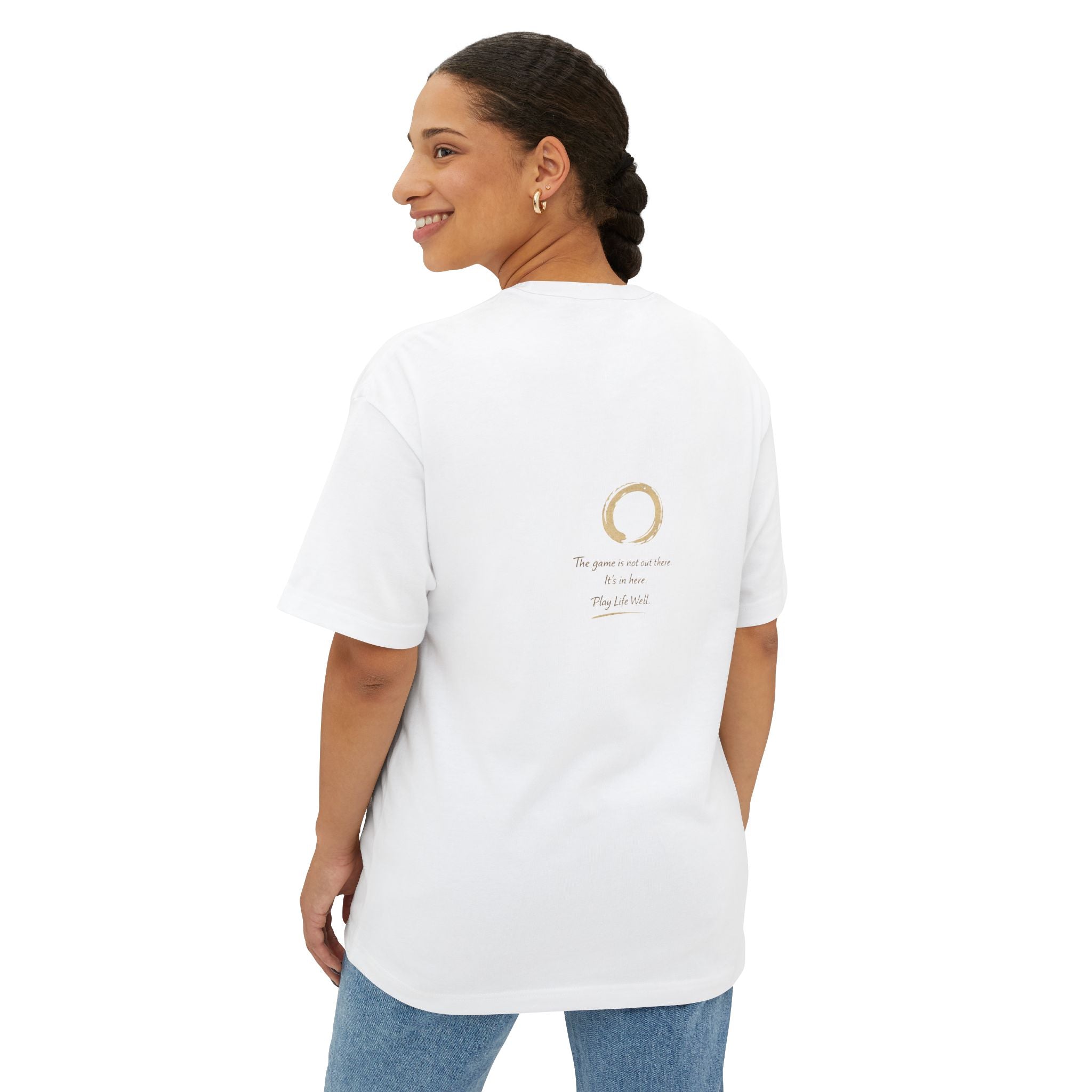 Zen Collection "Serenity" Tee - "The game is not out there, it's in here..."
