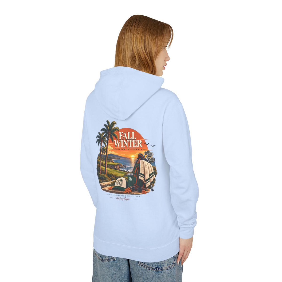 Smoov Season Hoodie – Beach Sunset Palm Graphic Hoodie