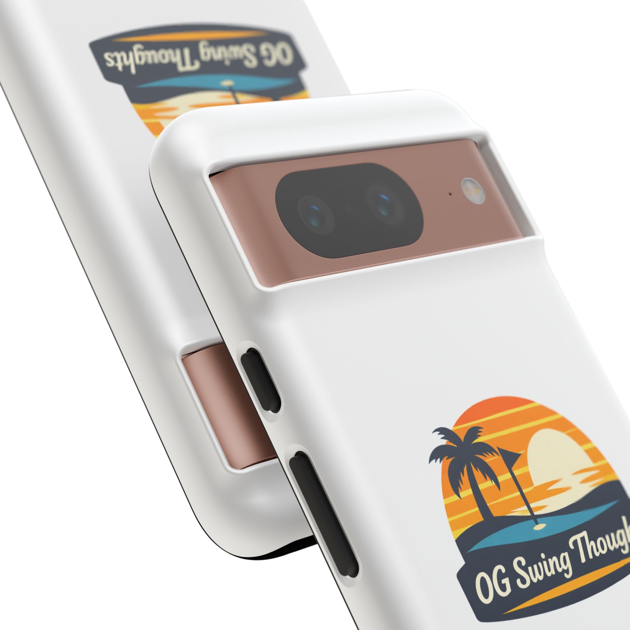 Phone Case - "OG Swing Thoughts" Tropical Sunset Design
