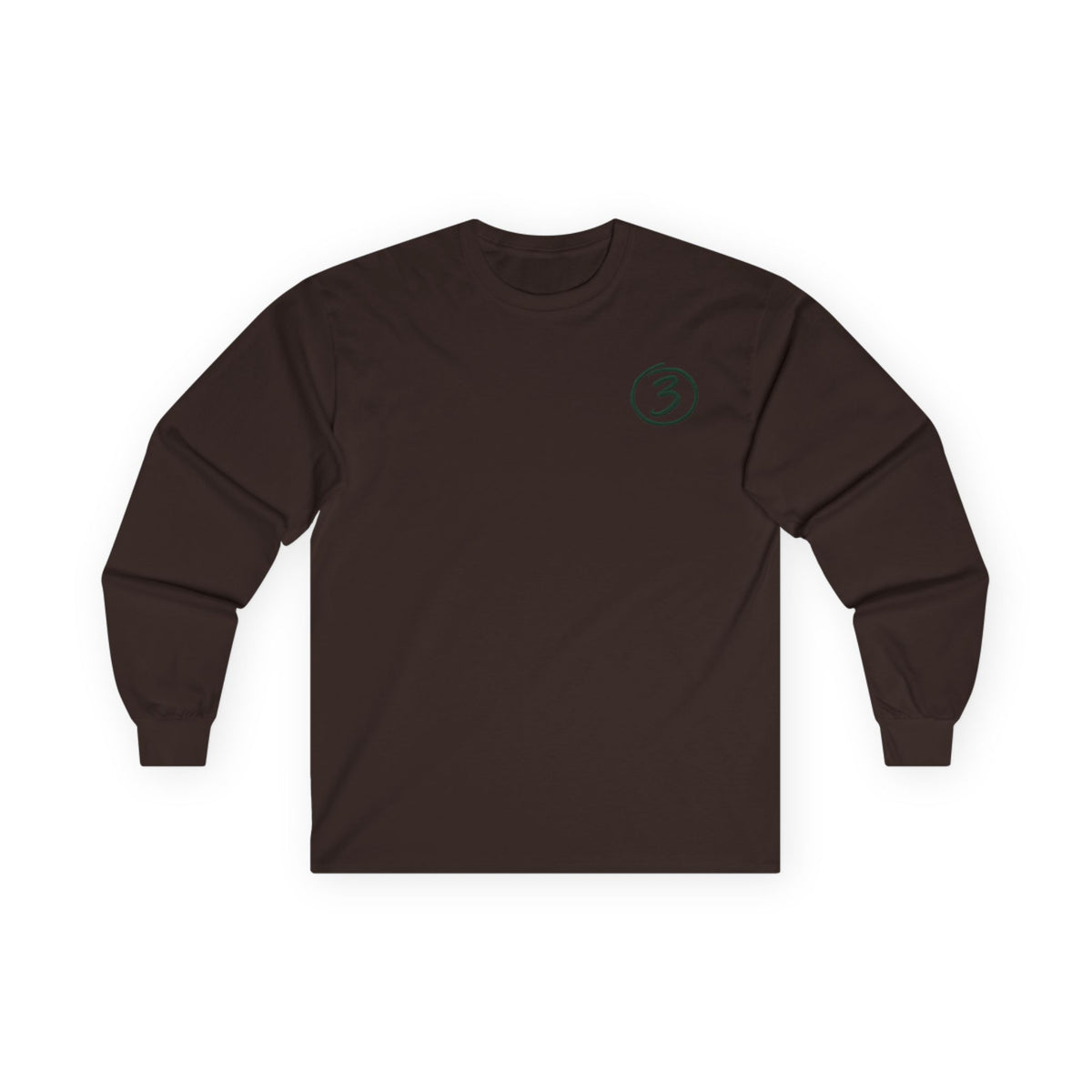 "Put Me Down for 3" Long Sleeve Tee - Play Life Well. Do Good