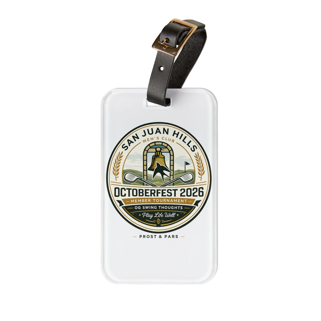 Octoberfest 2026 Bag Tag — San Juan Hills Men's Group