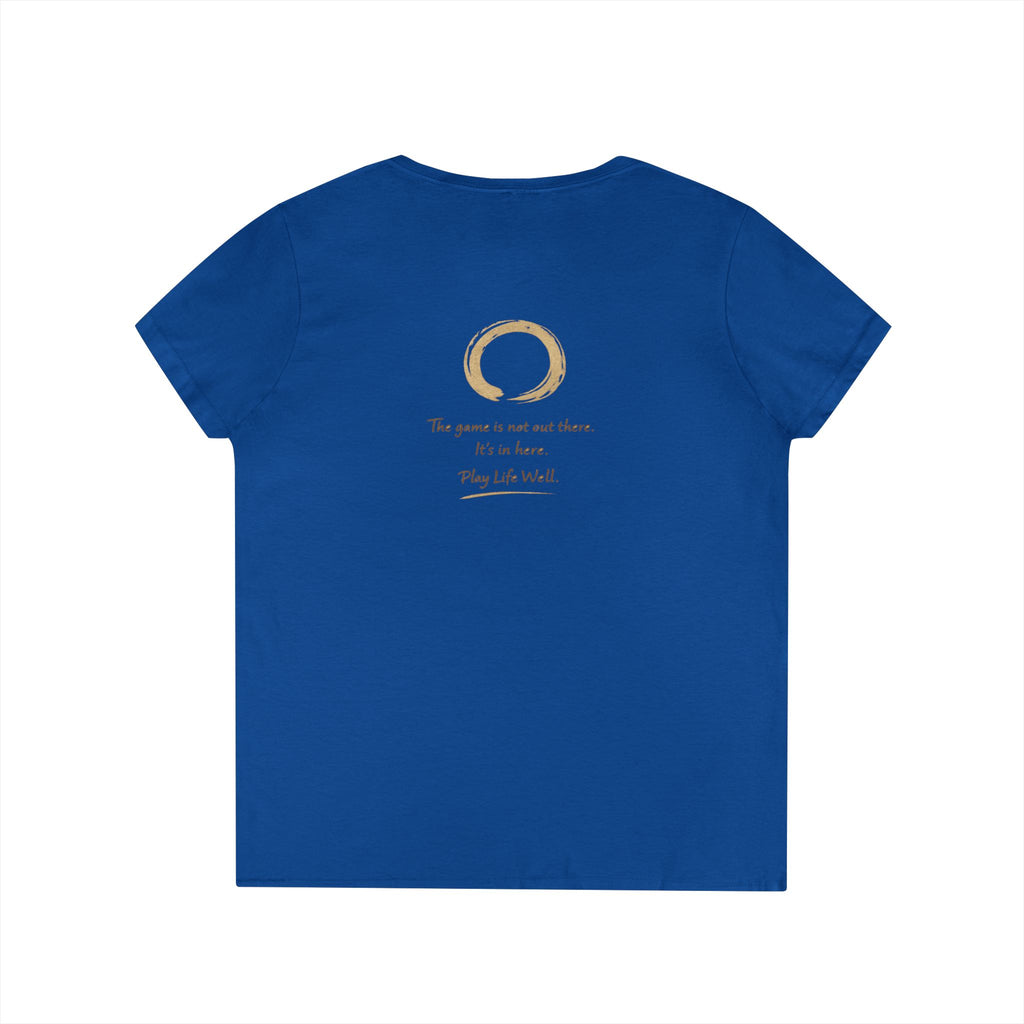 Zen Collection "Serenity" Ladies' V-Neck T-Shirt