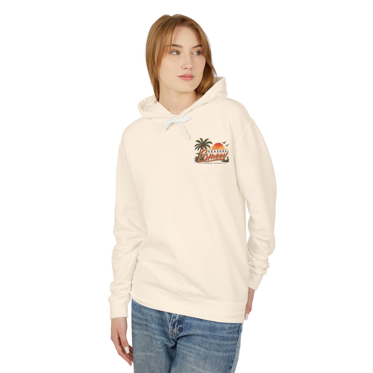 Smoov Season Hoodie – Beach Sunset Palm Graphic Hoodie