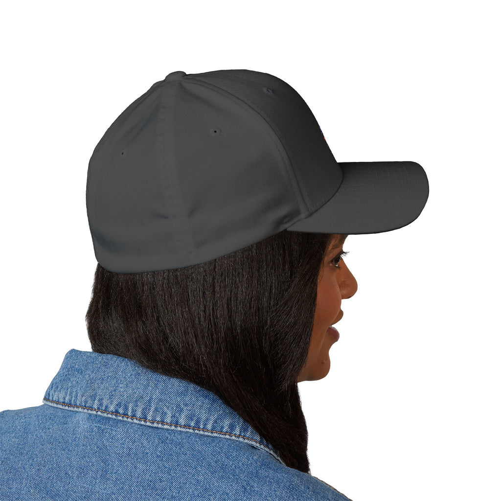 Embroidered 'Stars, Stripes & Birdies' Patriotic Structured Cap