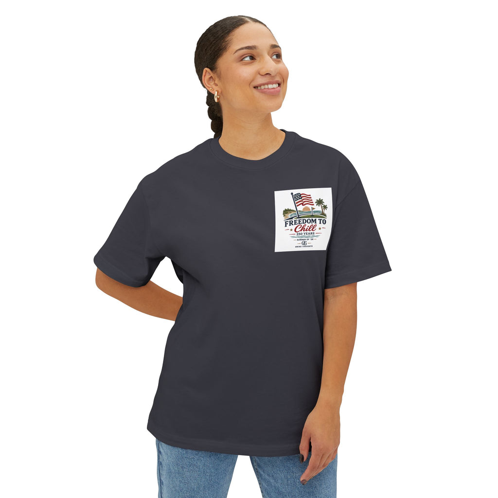 Freedom to Chill Tee — "Live Free Play Easy" T-Shirt