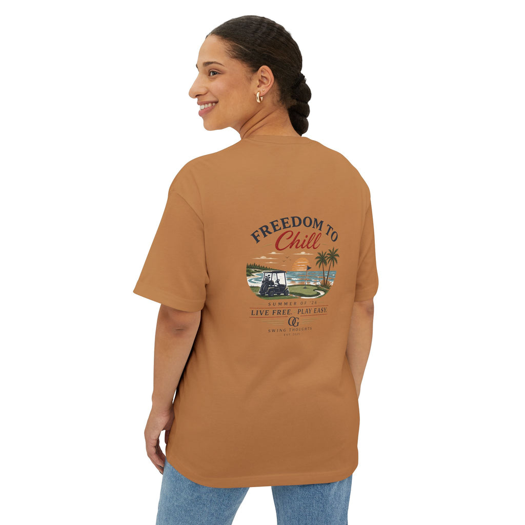 Freedom to Chill Tee — "Live Free Play Easy" T-Shirt