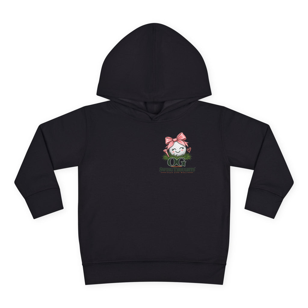 "Future Golf Pro" Toddler Hoodie — OG Swing Thoughts Golf Design (Play Live Well)