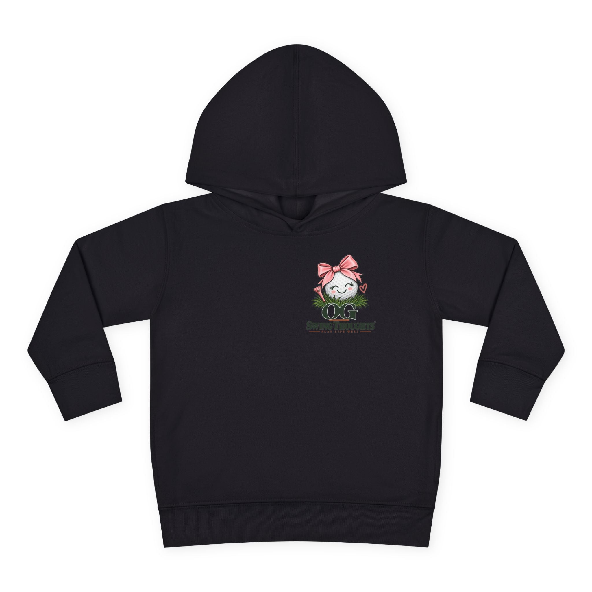 "Future Golf Pro" Toddler Hoodie — OG Swing Thoughts Golf Design (Play Live Well)