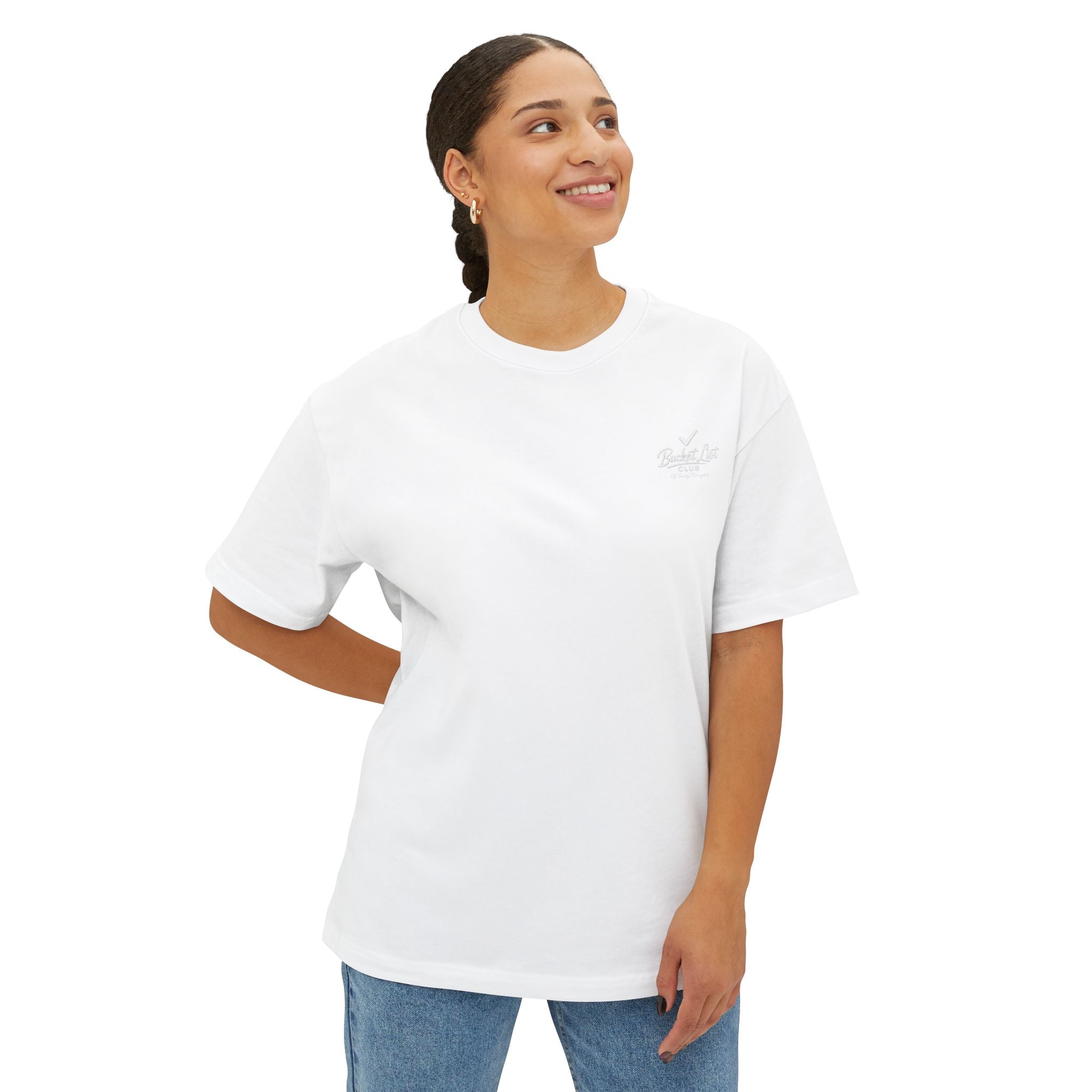 Golf Bucket List Tee — Casual Oversized Golf T‑Shirt