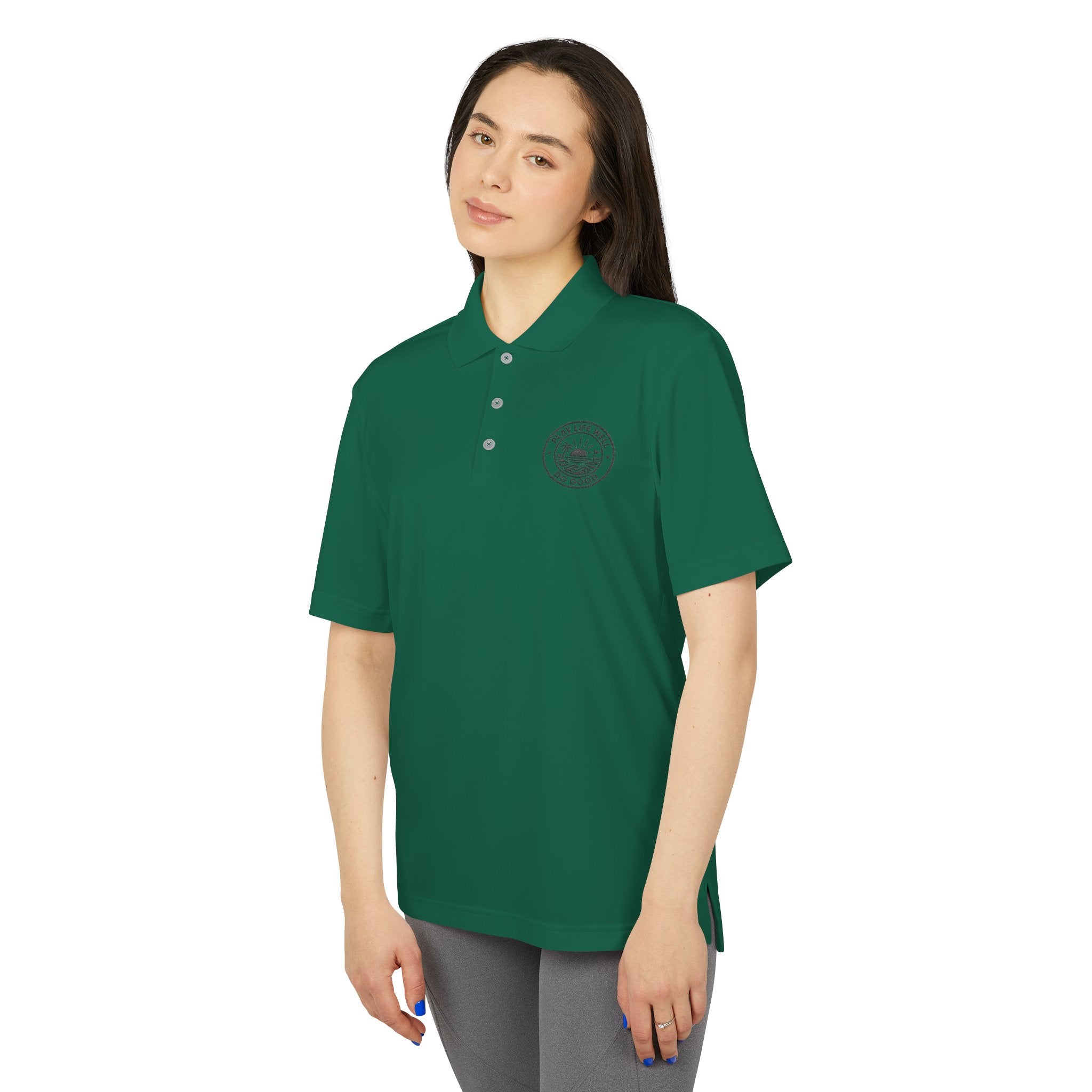 Play Life Well. Do Good -adidas Performance Polo