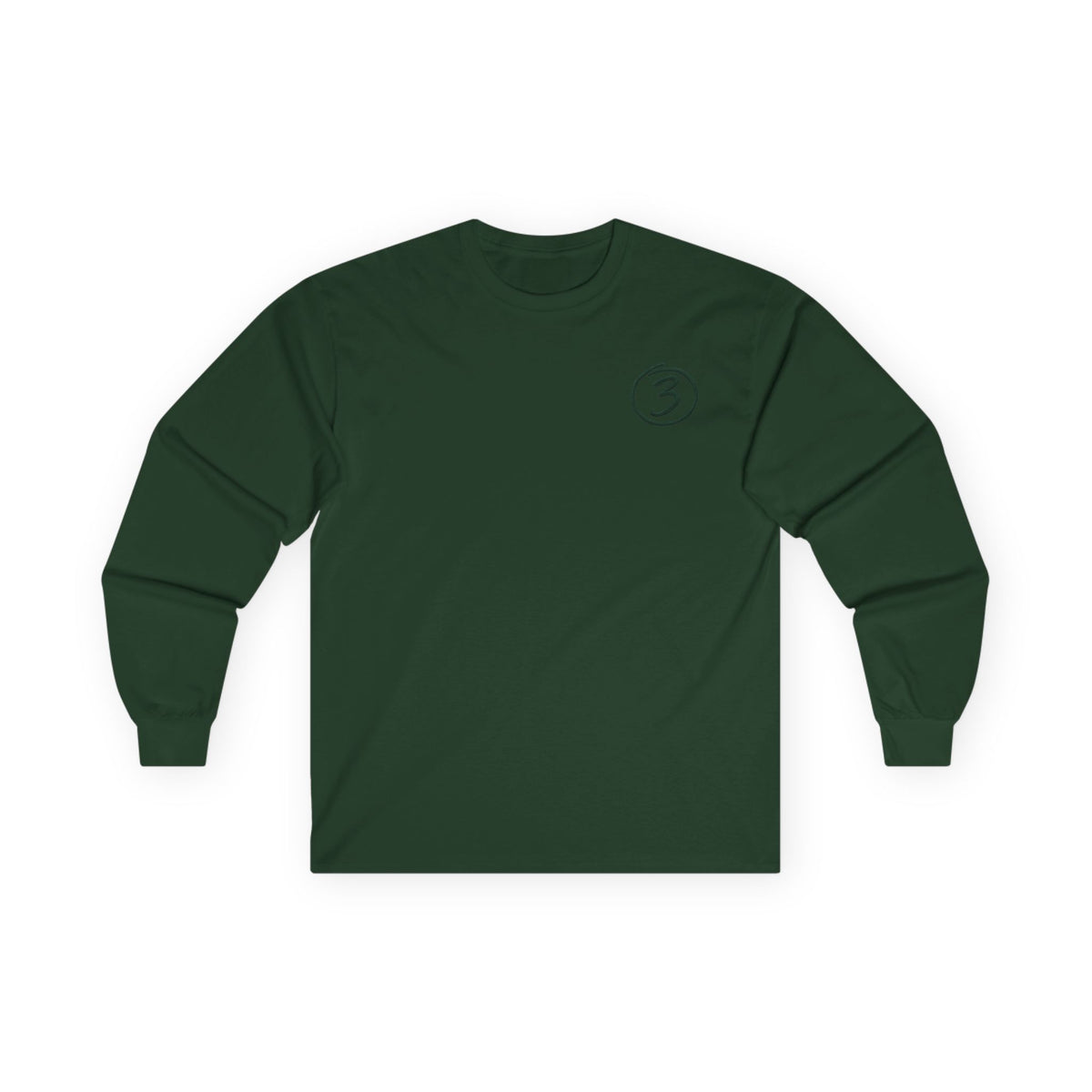 "Put Me Down for 3" Long Sleeve Tee - Play Life Well. Do Good