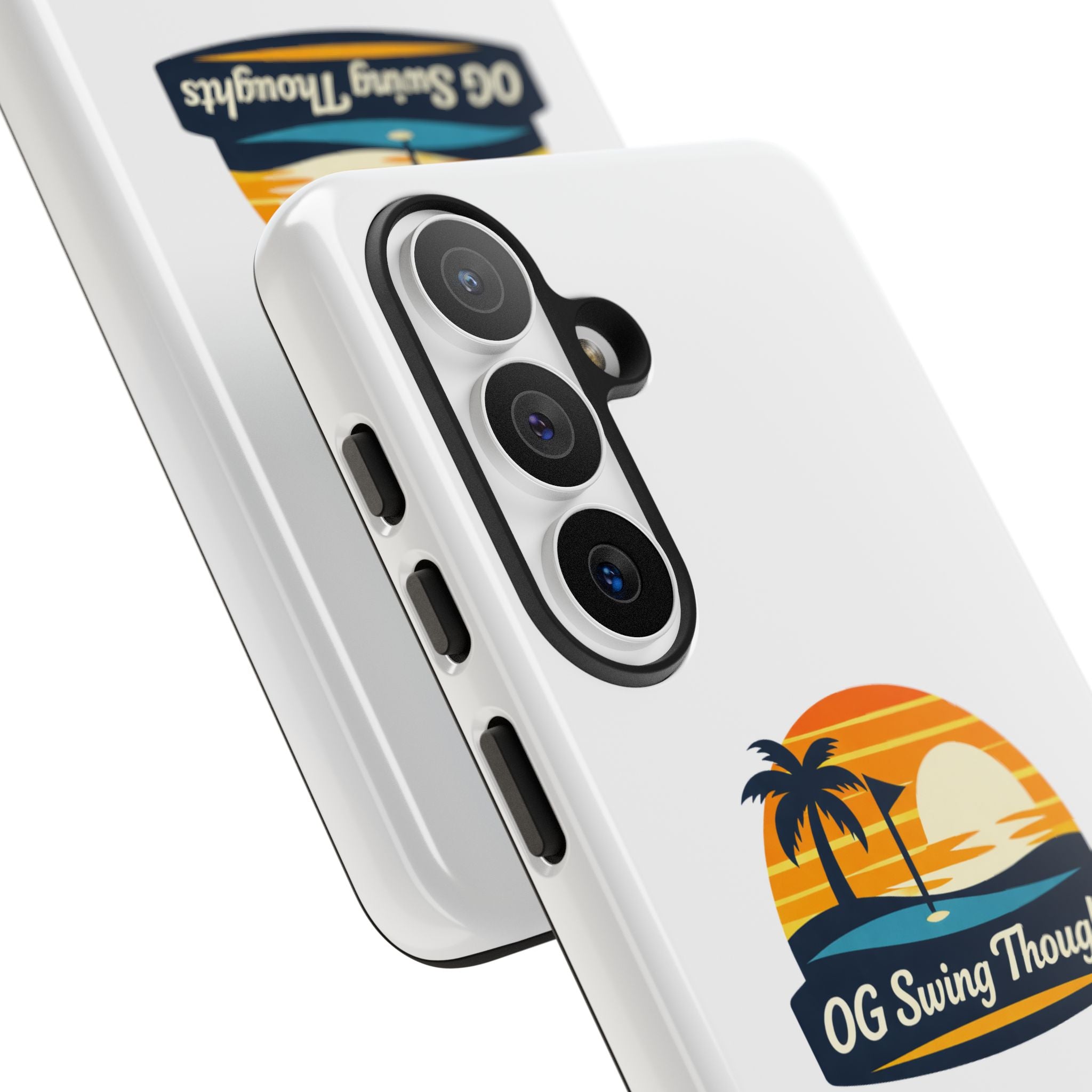 Phone Case - "OG Swing Thoughts" Tropical Sunset Design