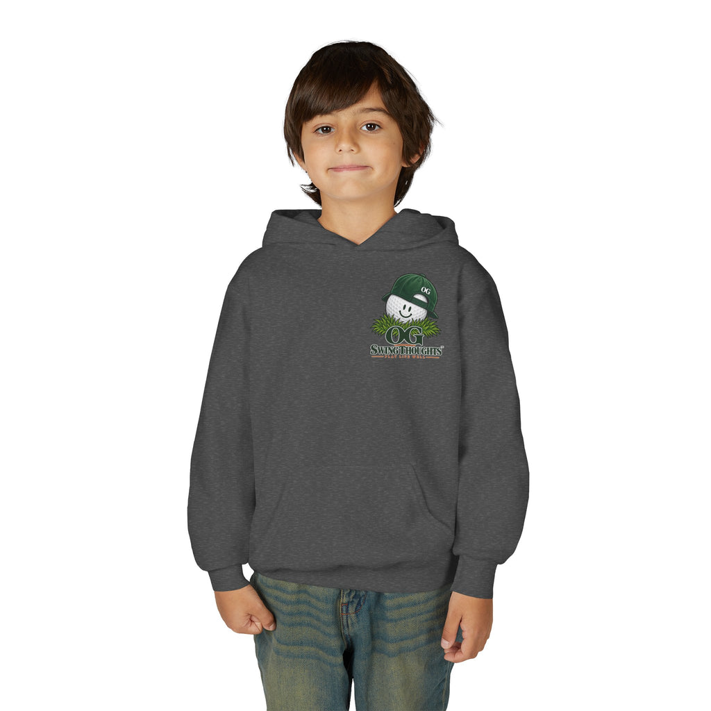 "Little Legend" Youth Golf Hoodie — "OG Swing Thoughts" Kids Golf Pullover