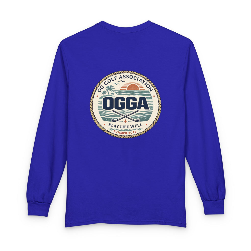 OGGA Vintage Golf Long Sleeve Tee — Play Life Well