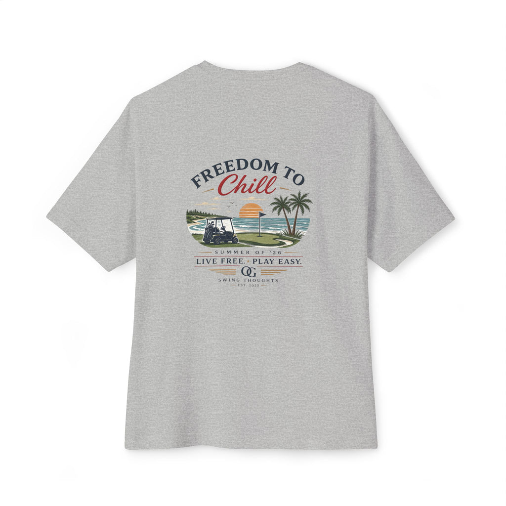 Freedom to Chill Tee — "Live Free Play Easy" T-Shirt