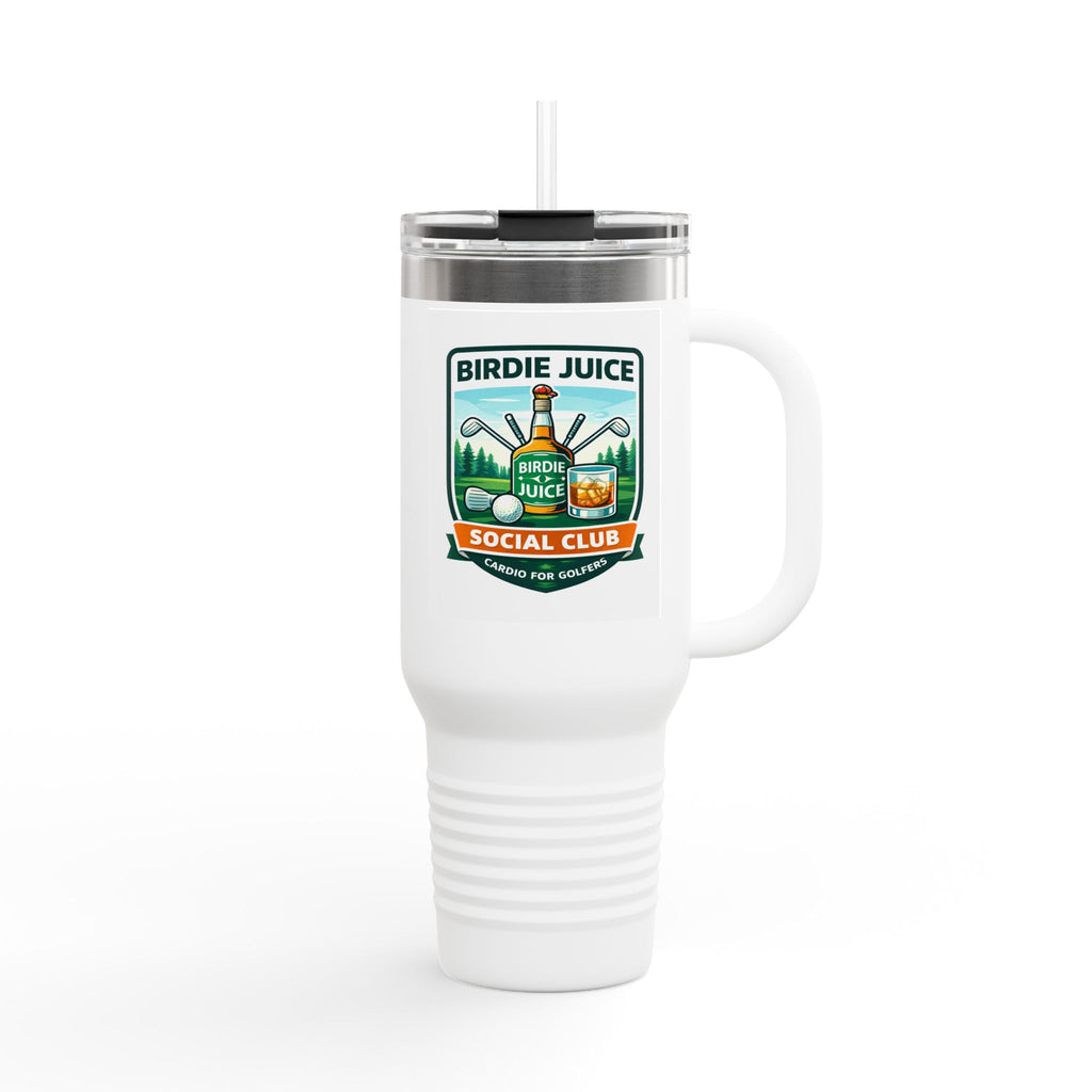 Birdie Juice 40oz Insulated Travel Mug — Golf Social Club Tumbler