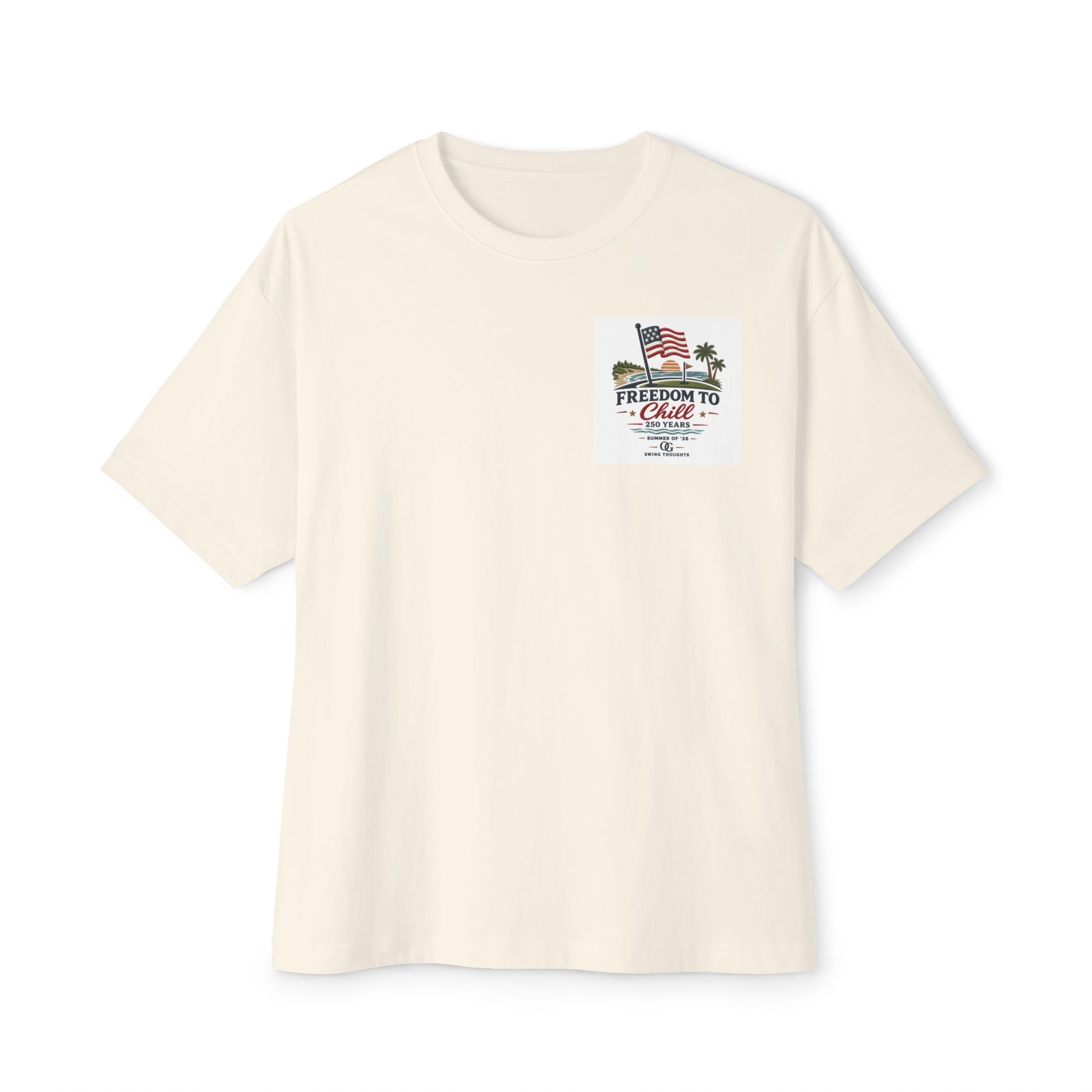 Freedom to Chill Tee — "Live Free Play Easy" T-Shirt