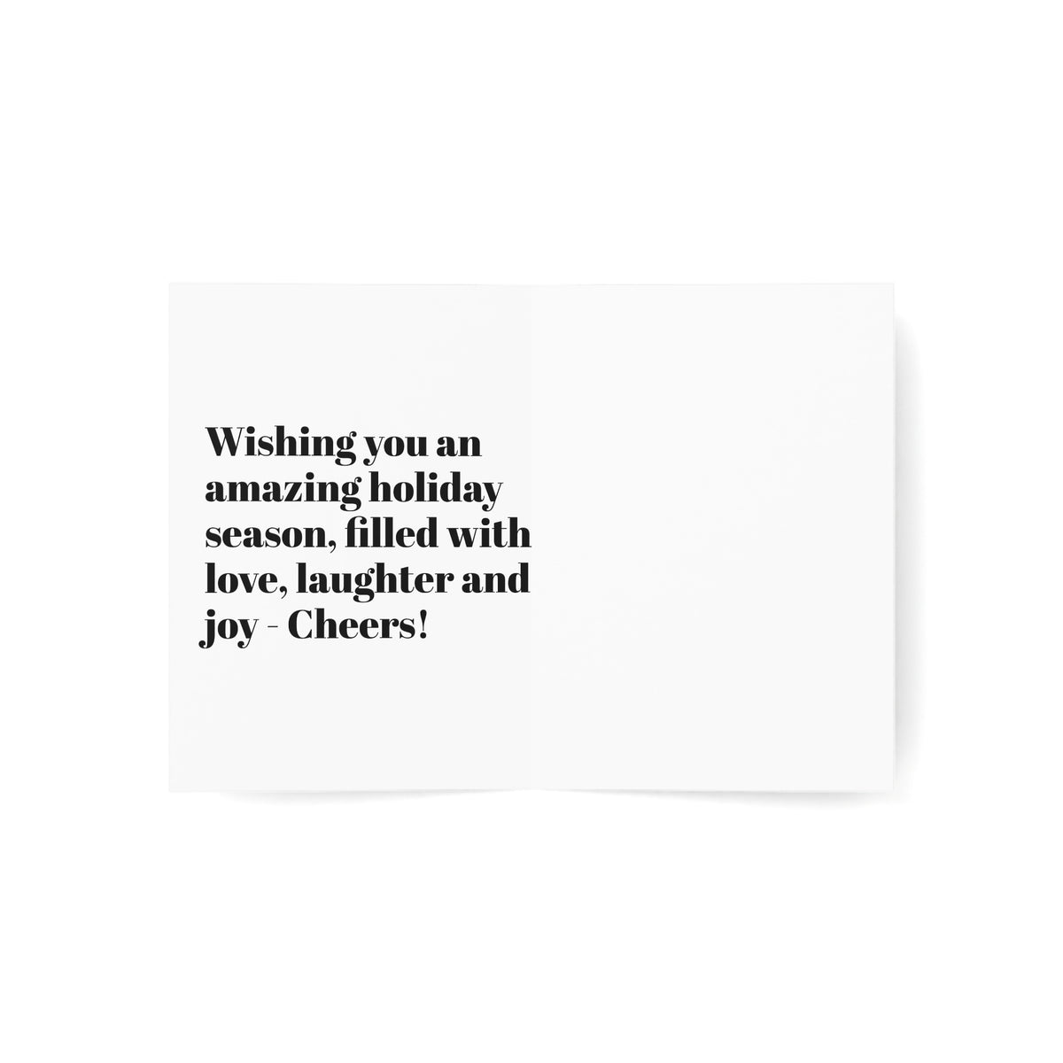 Coastal Christmas Golf Greeting Cards – "Merry Bright & Smoov" Holiday Note Cards (Pack Options)