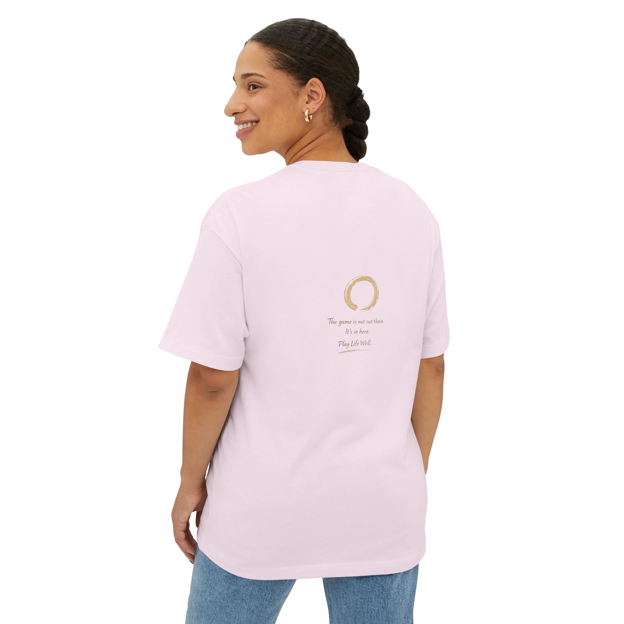Zen Collection "Serenity" Tee - "The game is not out there, it's in here..."