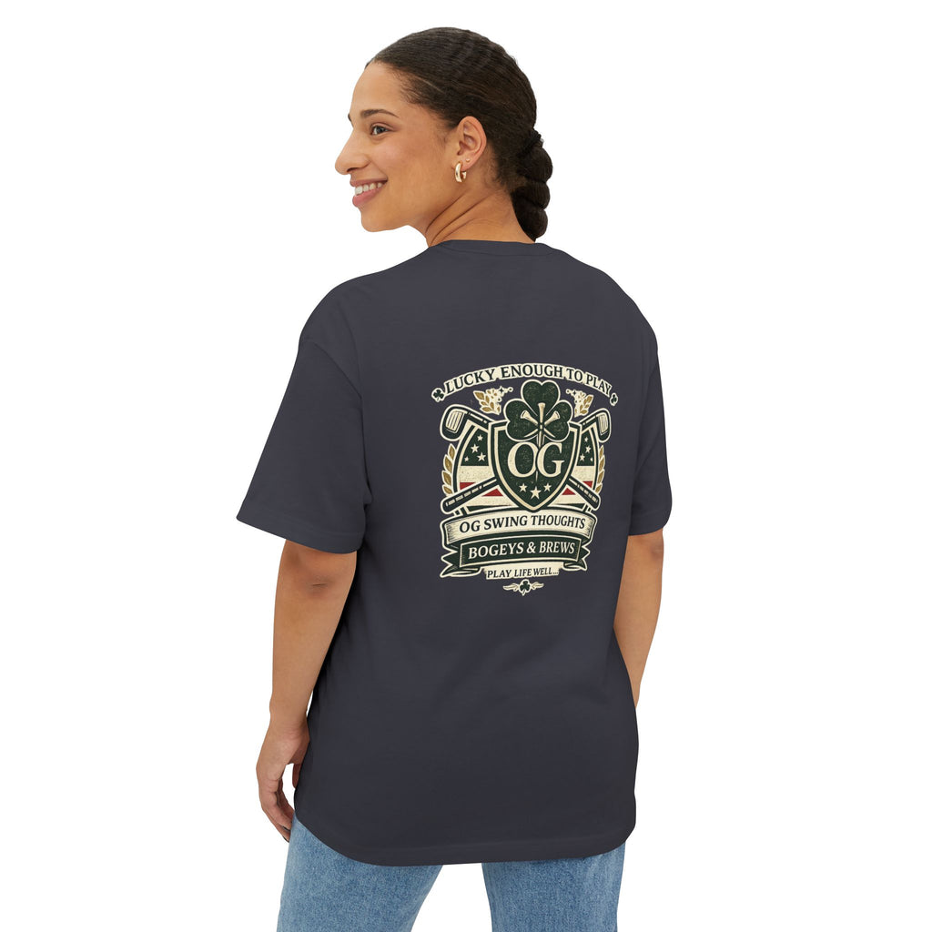 Lucky to Play — “OG Swing Thoughts” Graphic T-Shirt