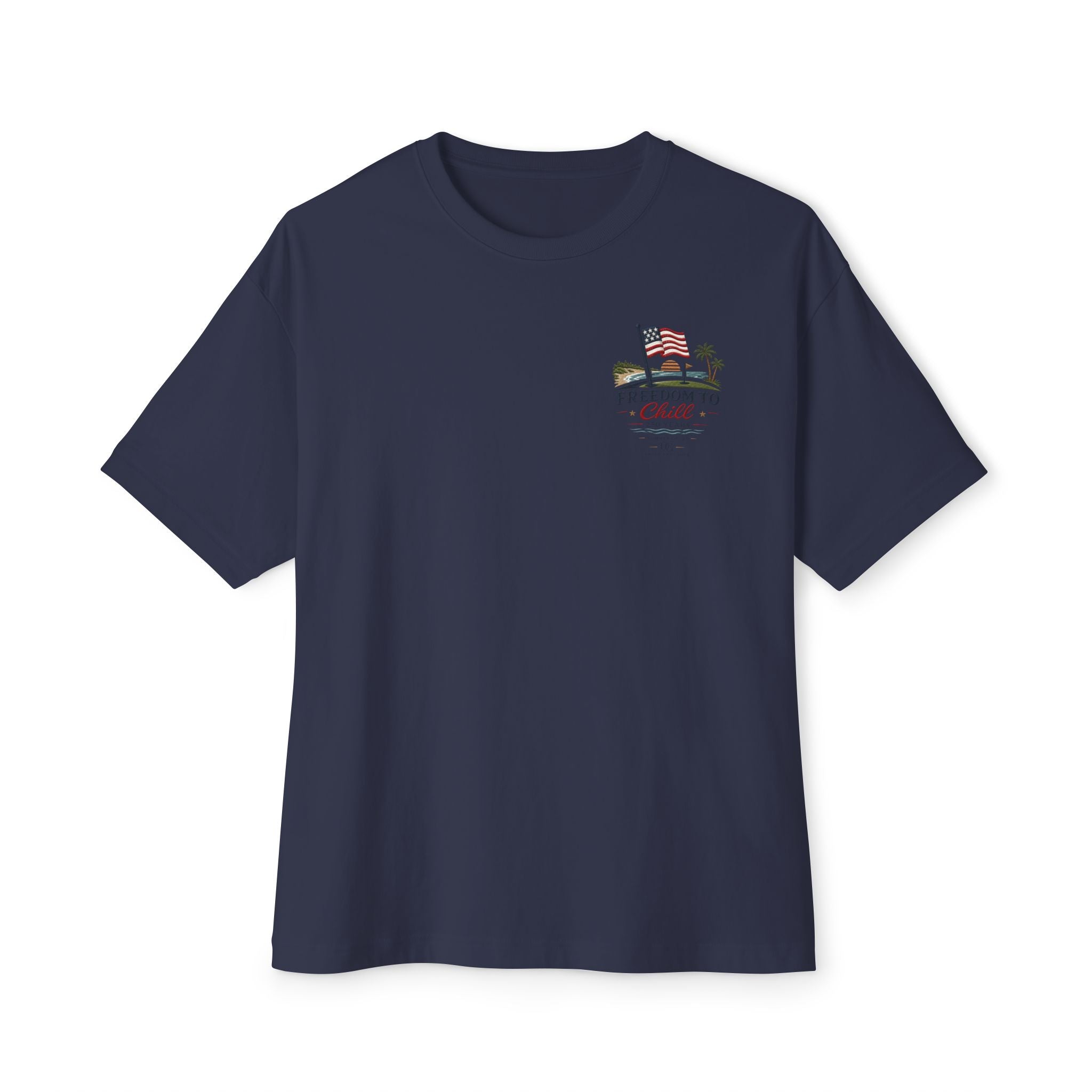 Freedom to Chill Tee — "Live Free Play Easy" T-Shirt