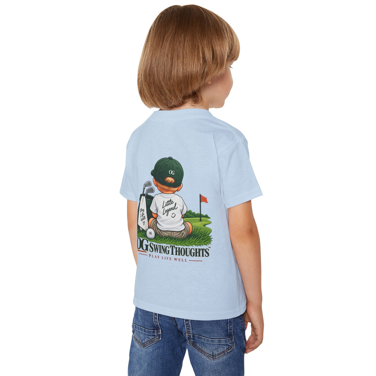 OG Swing Thoughts "Future Legend" Toddler Tee (Play Life Well)