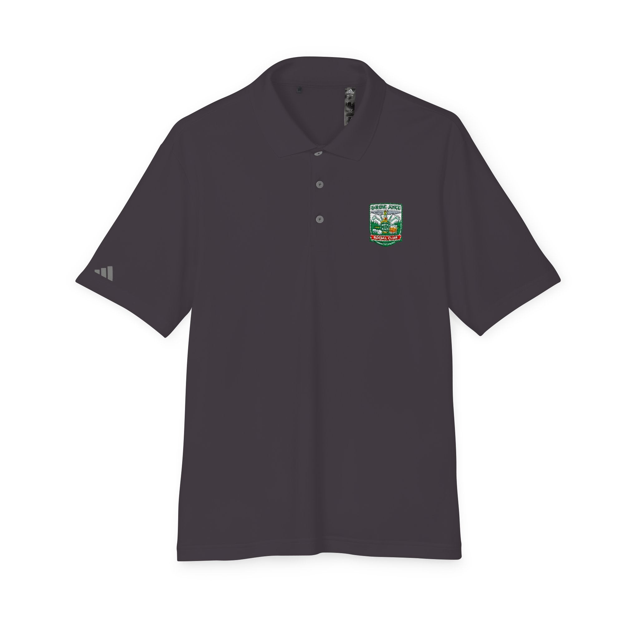 adidas Birdie Juice Social Club Performance Polo  — Athletic Golf & Work Shirt