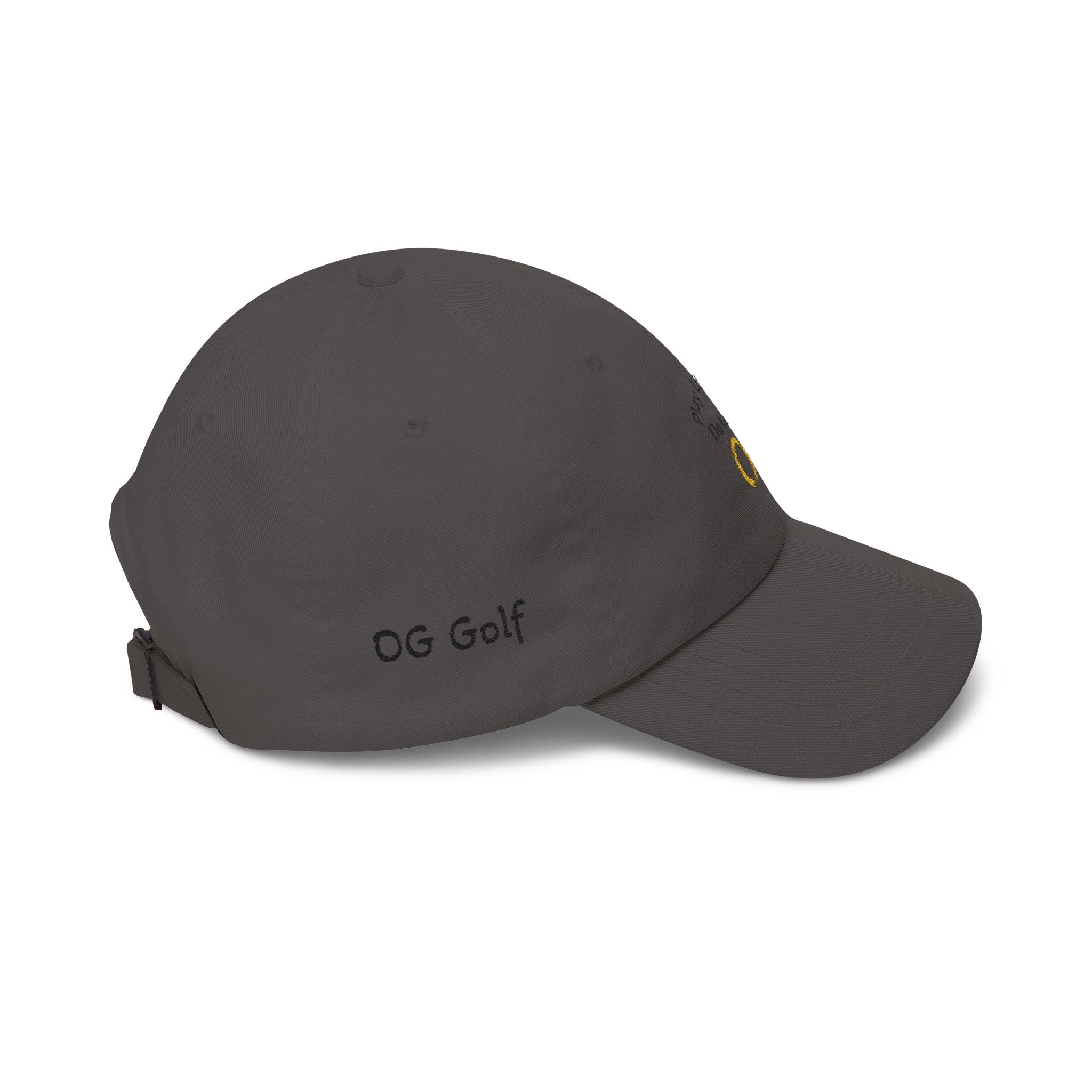 Dad Cap — "Play Life Well, Do Good" Embroidered Baseball Hat