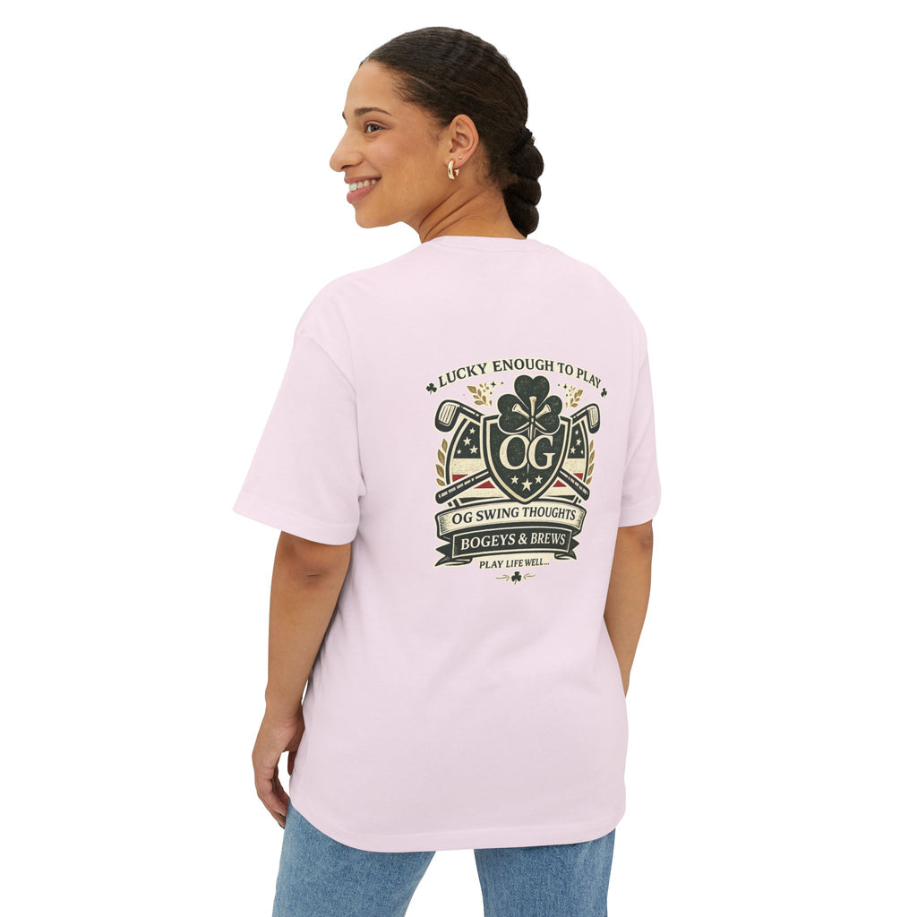 Lucky to Play — “OG Swing Thoughts” Graphic T-Shirt