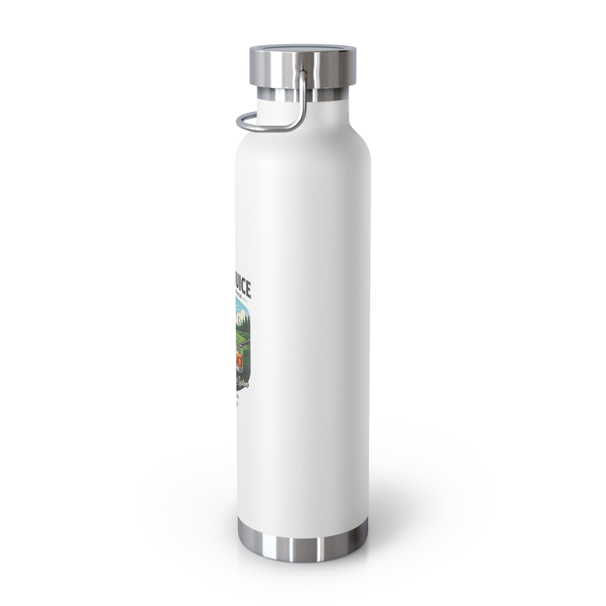 Birdie Juice Golf Water Bottle — 22oz Copper Vacuum Insulated Stainless Steel Bottle