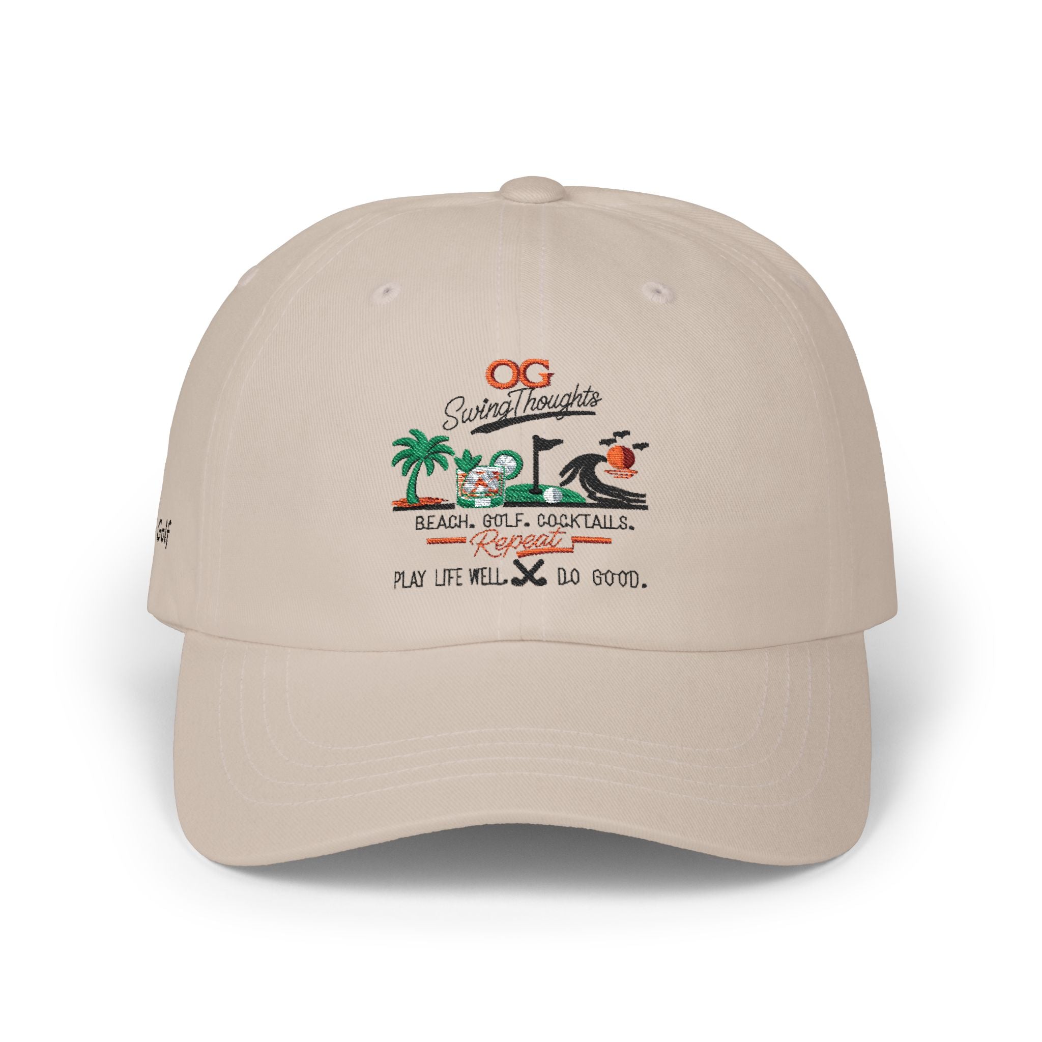 Recipe Series - Beach Golf Repeat Dad Cap